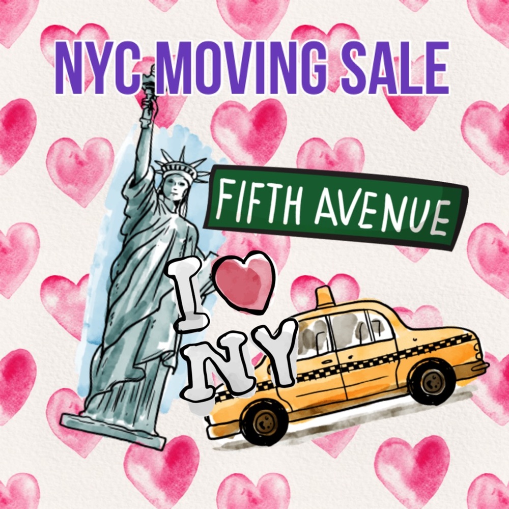 NYC MOVING SALE